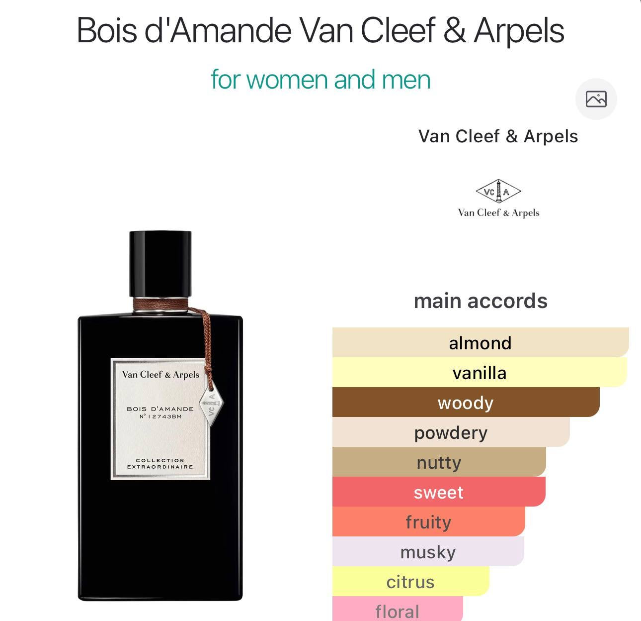 VAN CLEEF EAU DE PARFUM SPRAY (3 x 7.5ml) 

Set contains:
- AMBRE IMPÉRIAL
- BOIS D'AMANDE
- MOONLIGHT PATCHOULI