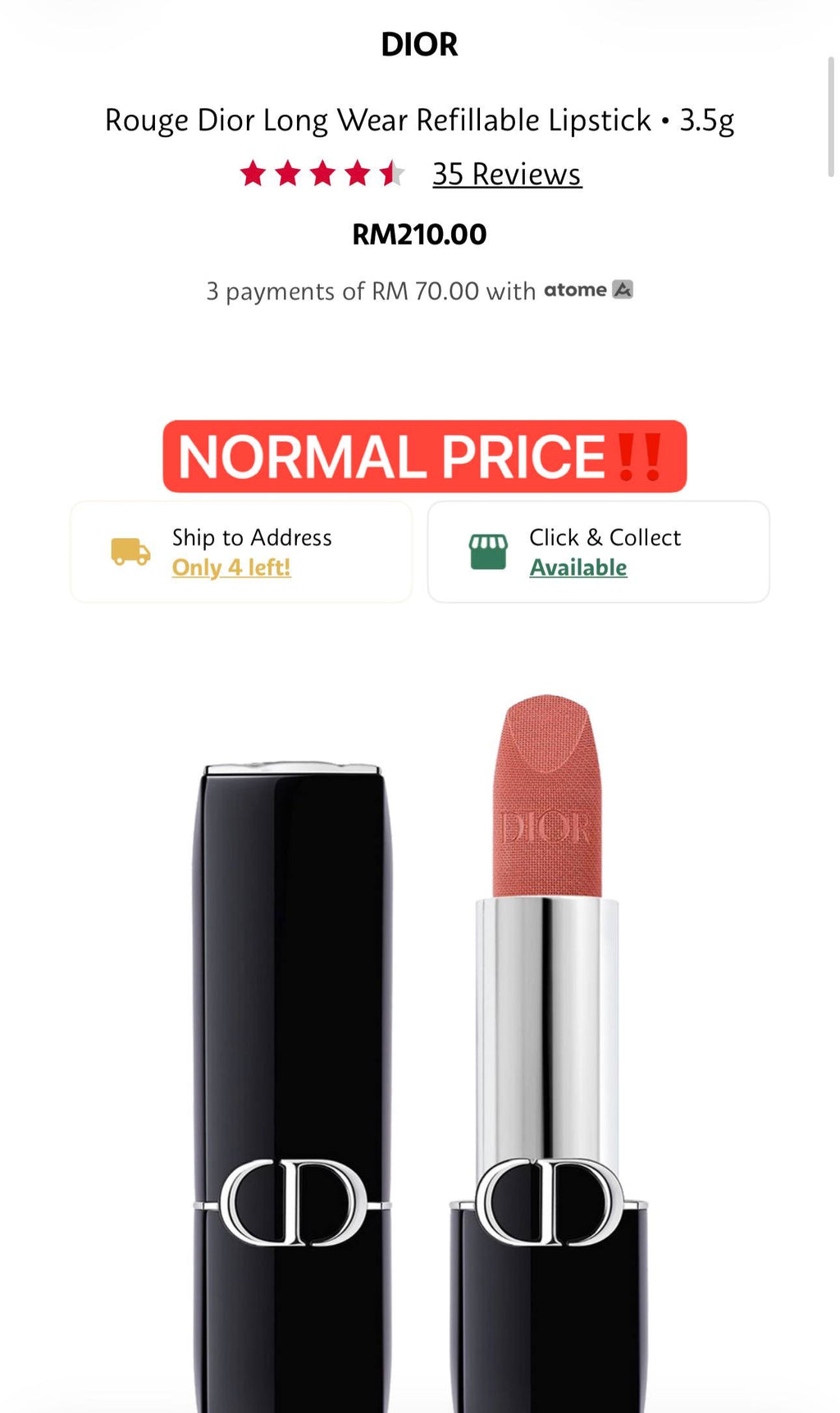 DIOR ROUGE