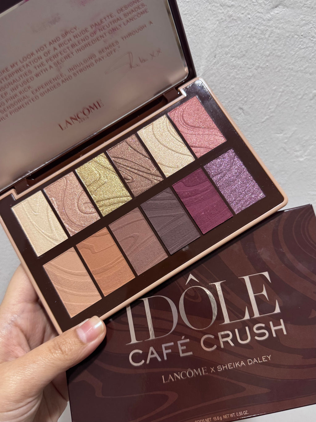 LANCOME IDOLE CAFE CRUSH PALETTE