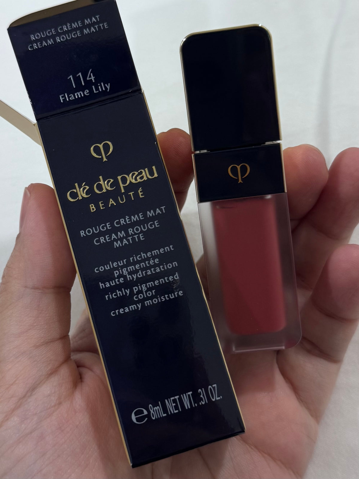 CLE DE PEAU CREAM ROUGE MATTE 8ML