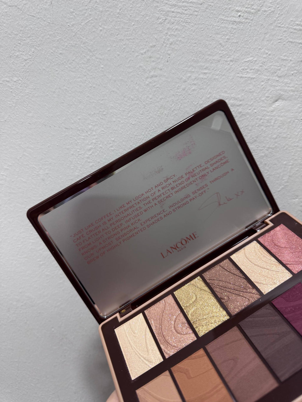 LANCOME IDOLE CAFE CRUSH PALETTE