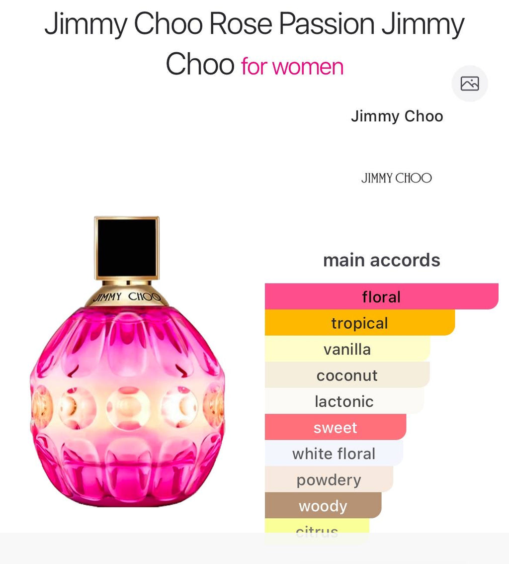 JIMMY CHOO ROSE PASSION EDP 4.5ML