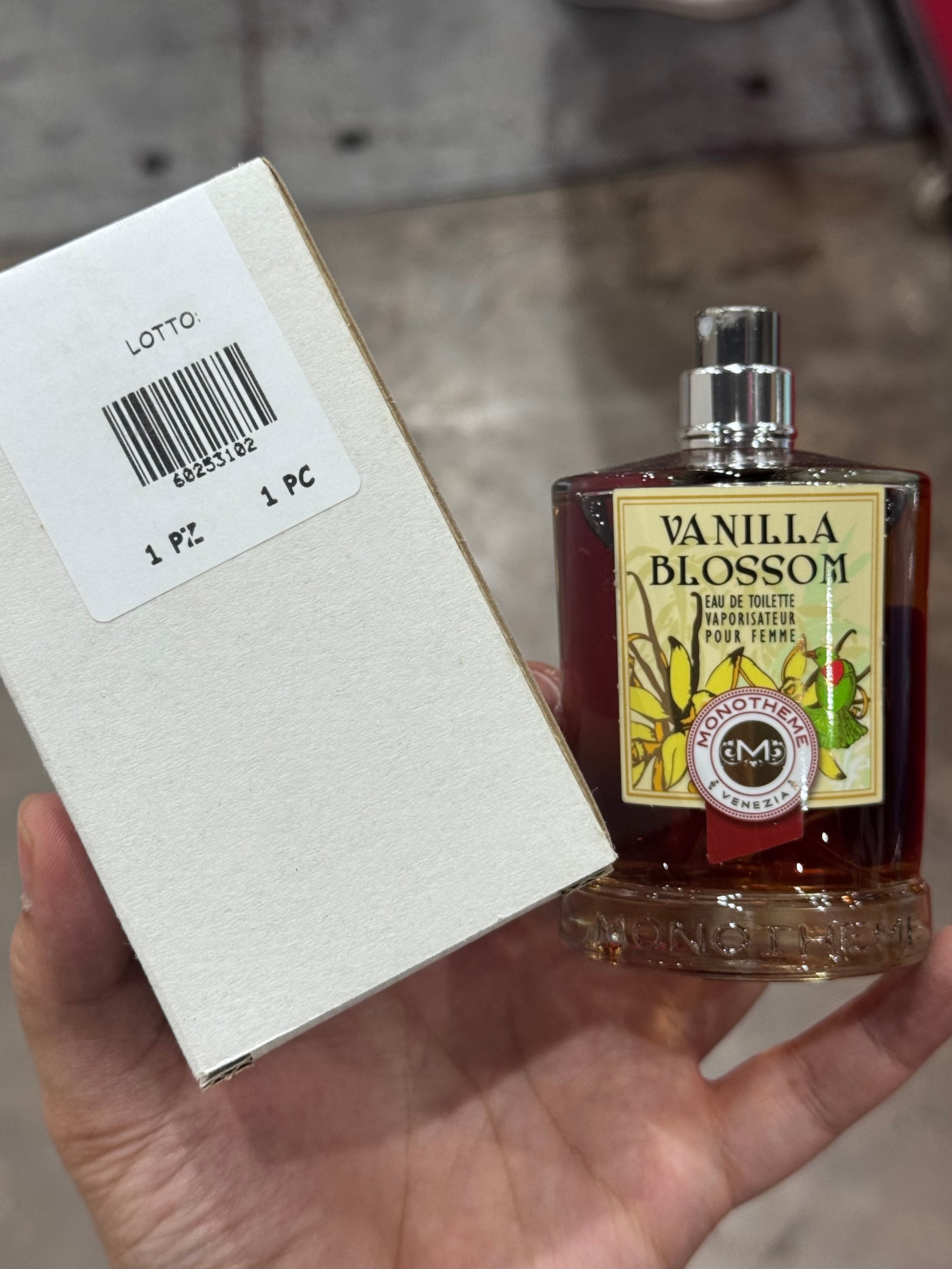 MONOTHEME VANILLA BLOSSOM EDT 100ML TESTER BOX