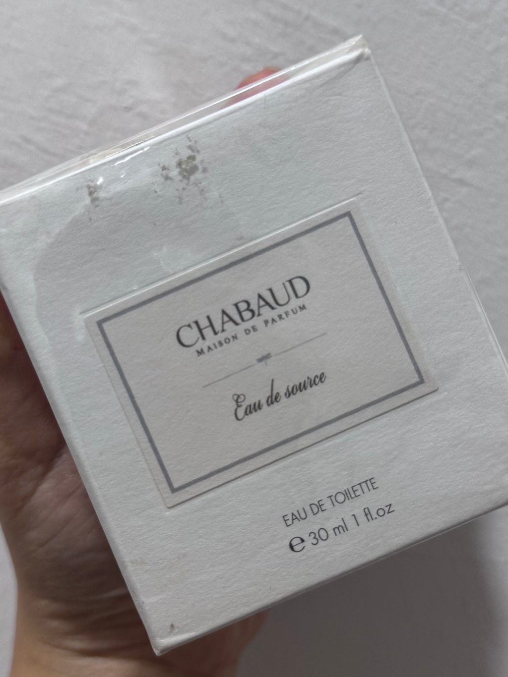 CHABAUD EAU DE SOURCE EDT 30ML