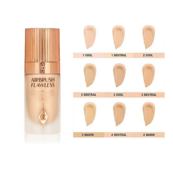 CHARLOTTE TILBURY AIRBRUSH FLAWLESS FOUNDATION CODE 1 
MINI