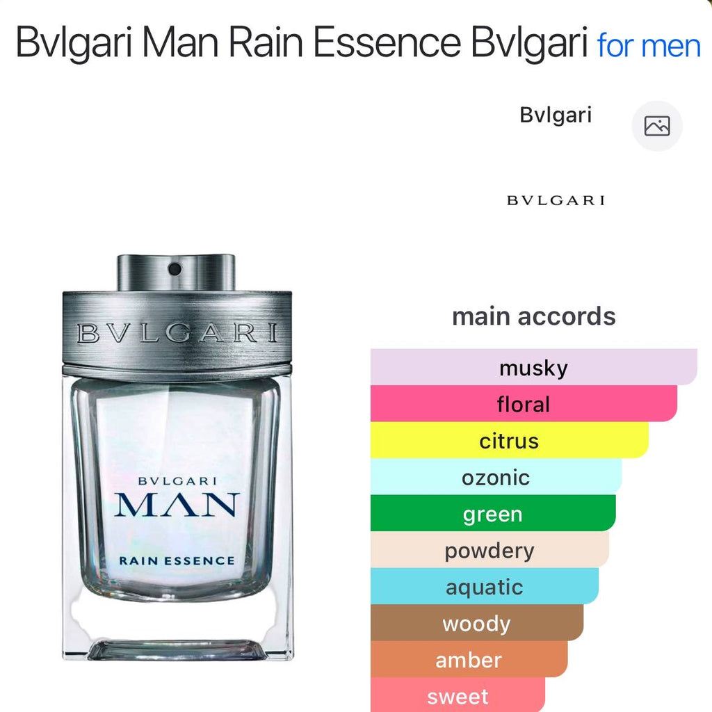 BVLGARI MAN RAIN ESSENCE EDP 100ML