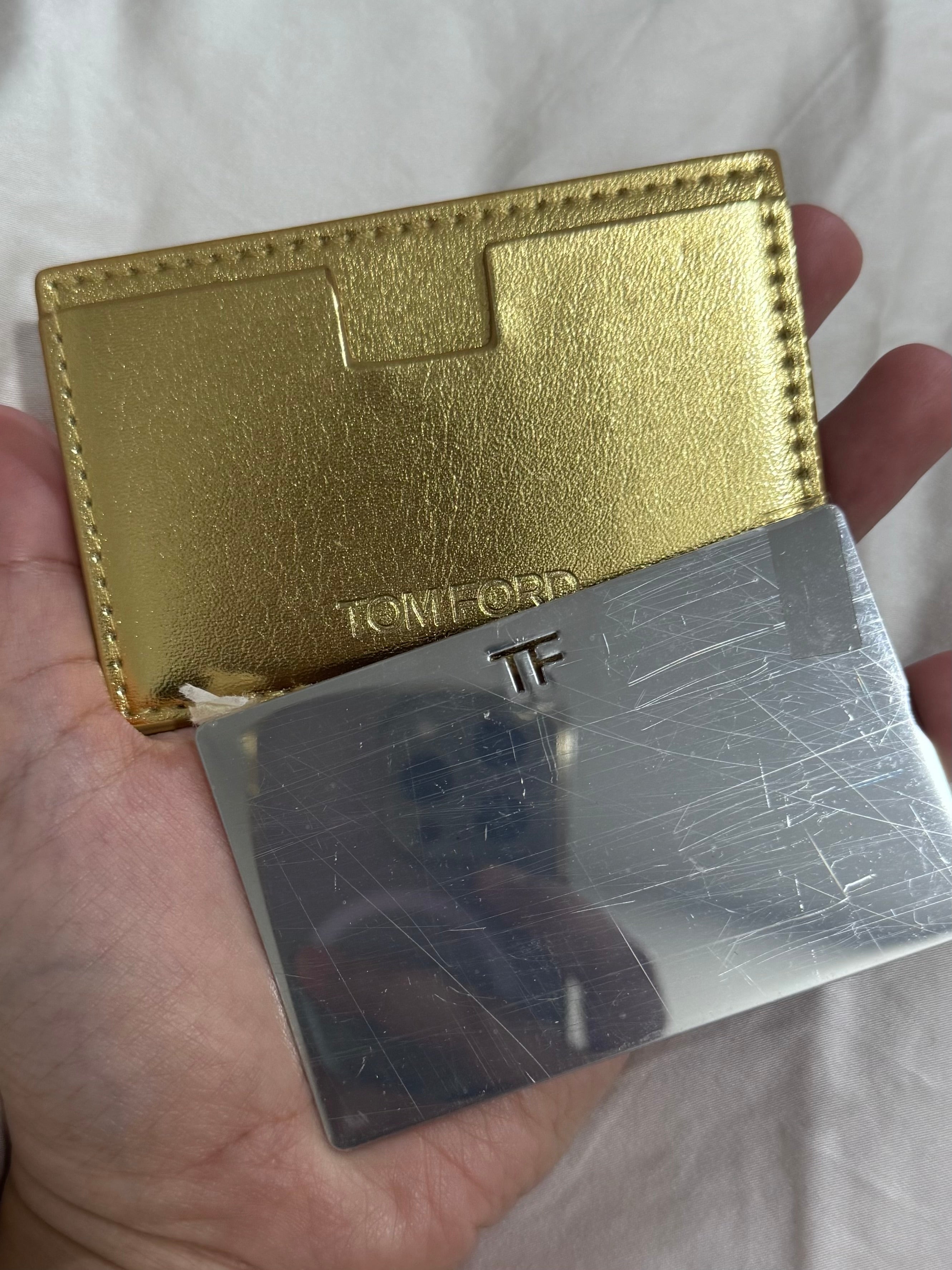 TOM FORD CARD HOLDER WITH MIRROR