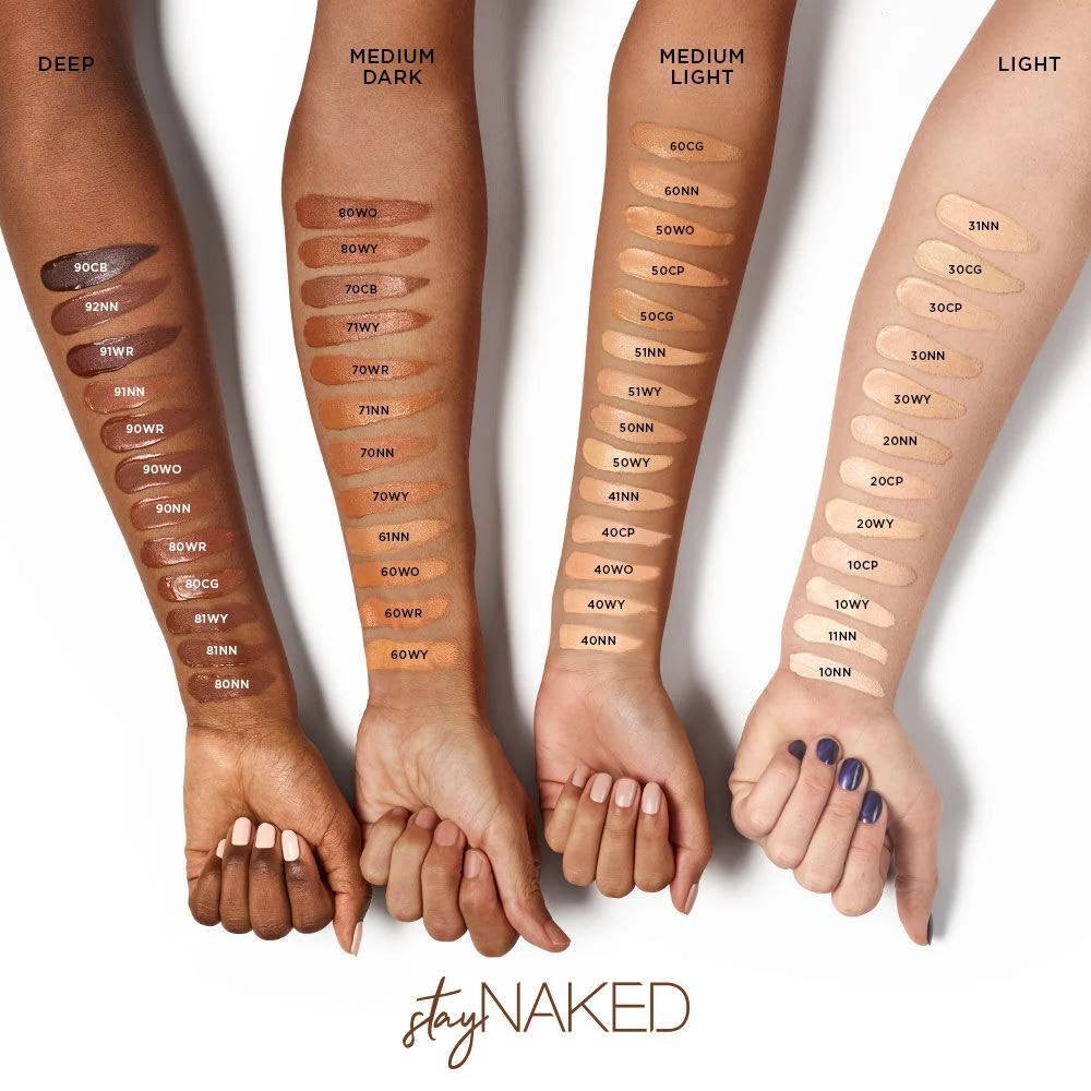 URBAN DECAY STAY NAKED
FOUNDATION 

CODE : 41NN ONLY