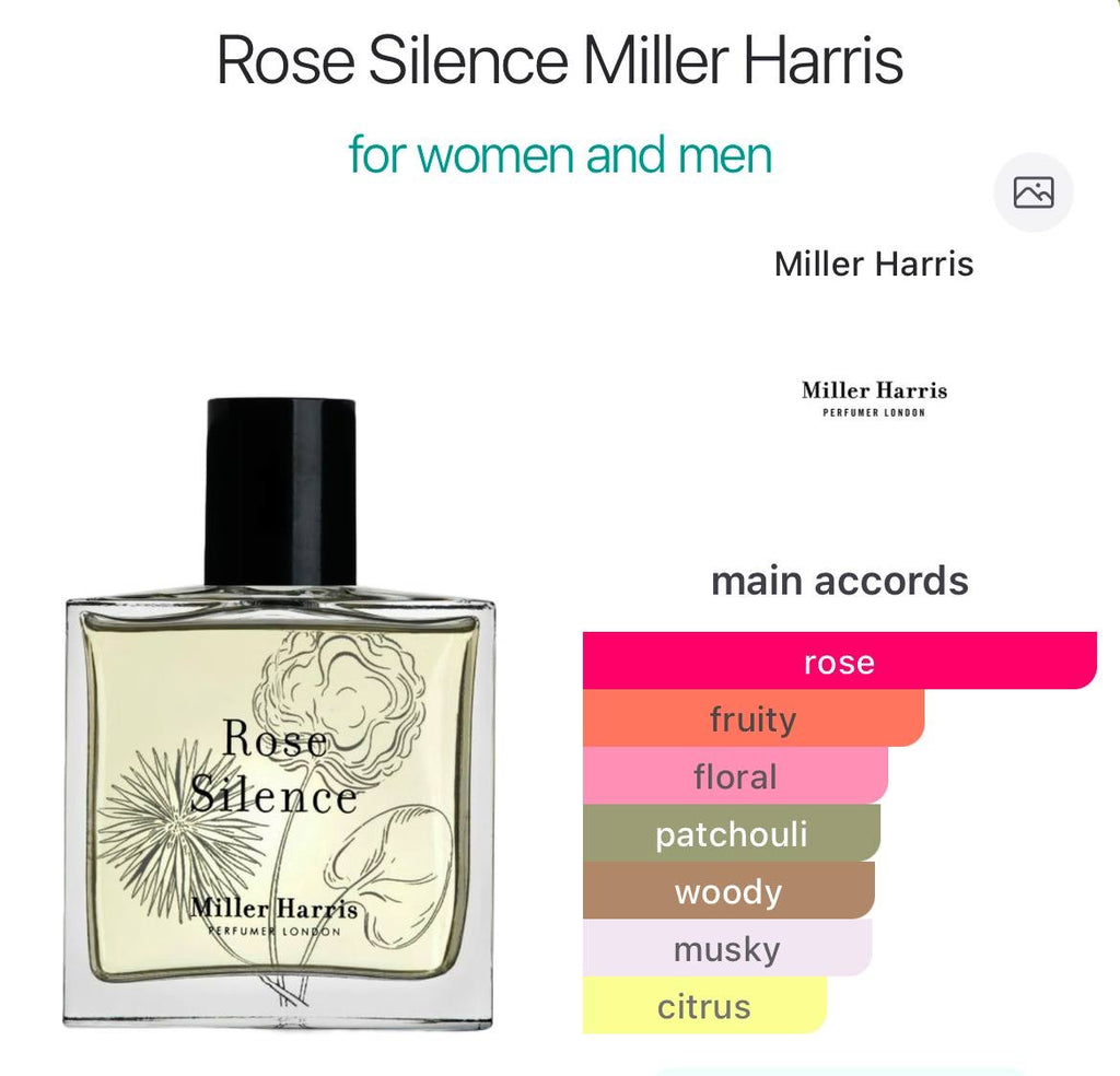 MILLER HARRIS ROSE SILENCE EDP