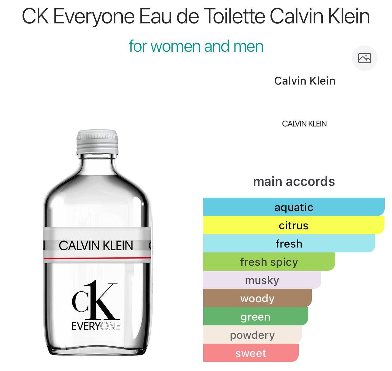 CALVIN KLEIN CK EVERYONE EDT 100ML (TESTER BOX)